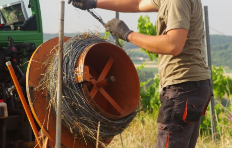 Drahtaufwickelgerät der Florian Hofmann GmbH