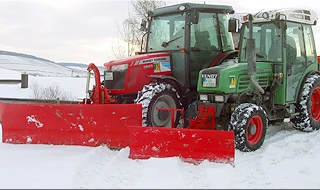 Winterdienst durch die Florian Hofmann GmbH